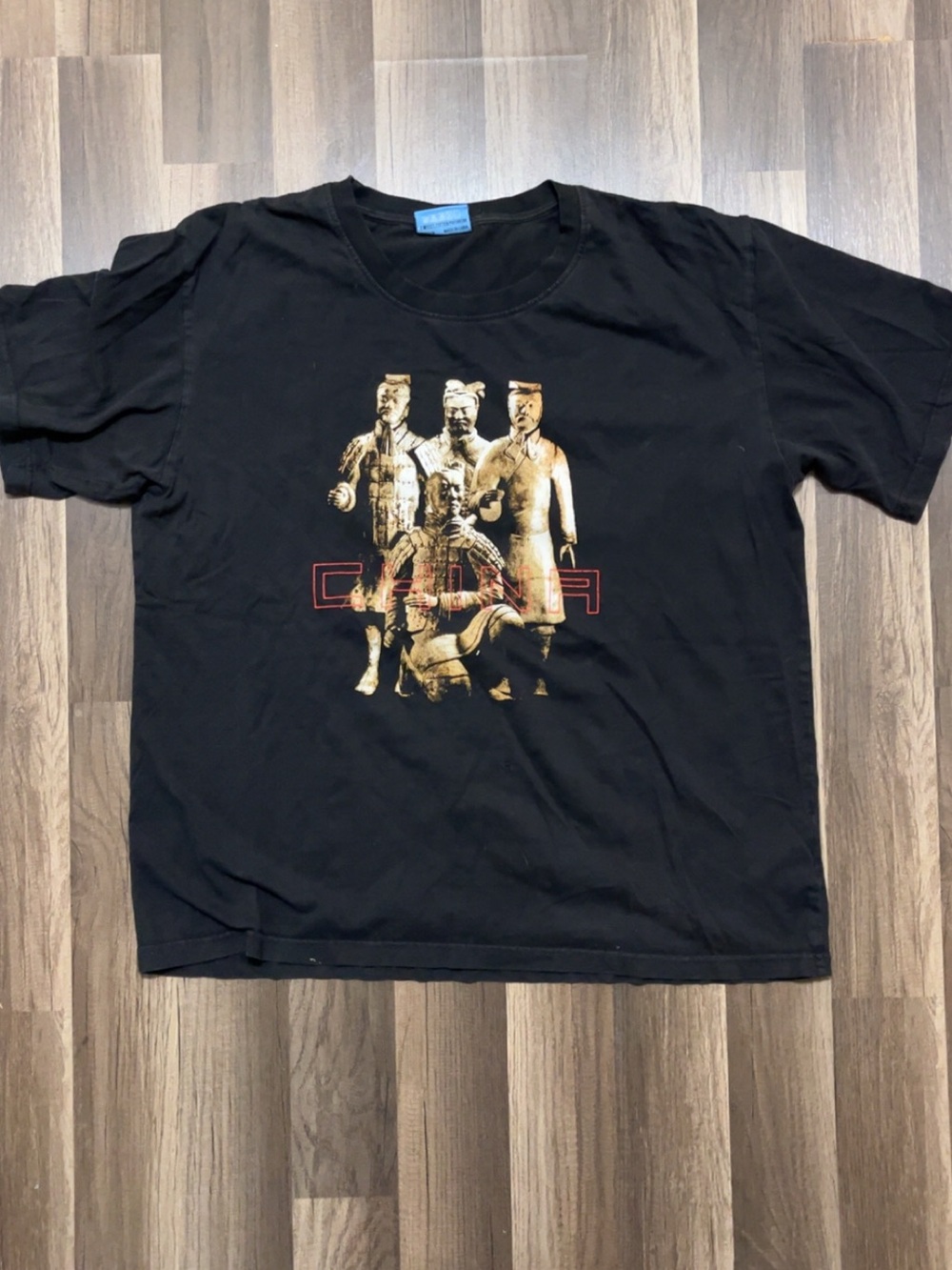 Vintage PANDAK Women’s XXXL Black Warriors Shirt